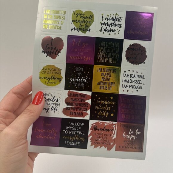 Today Hardcover 2025 Spiral Bound Undated Task Planner Notebook With Stickers - Picture 8 of 13